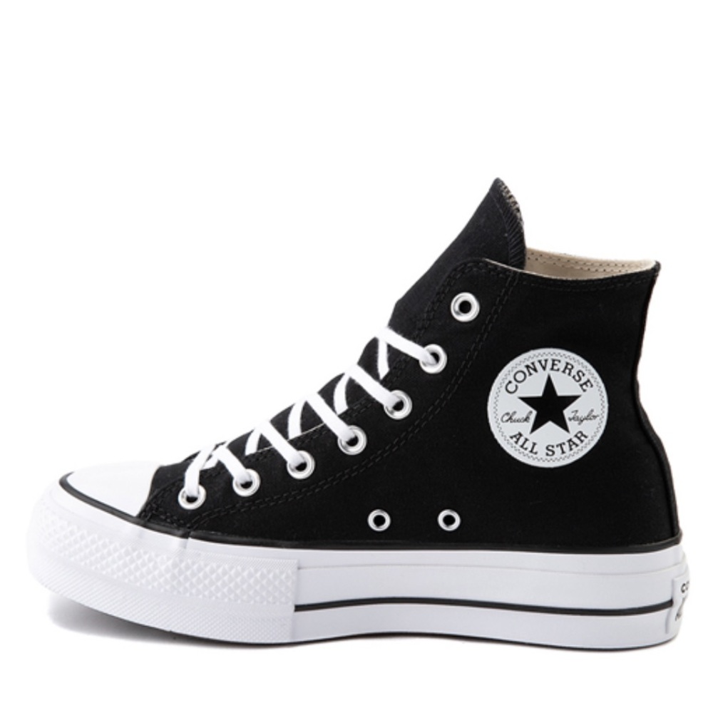 Womens Converse Chuck Taylor All Star Hi Lift/Platform Sneaker - Black